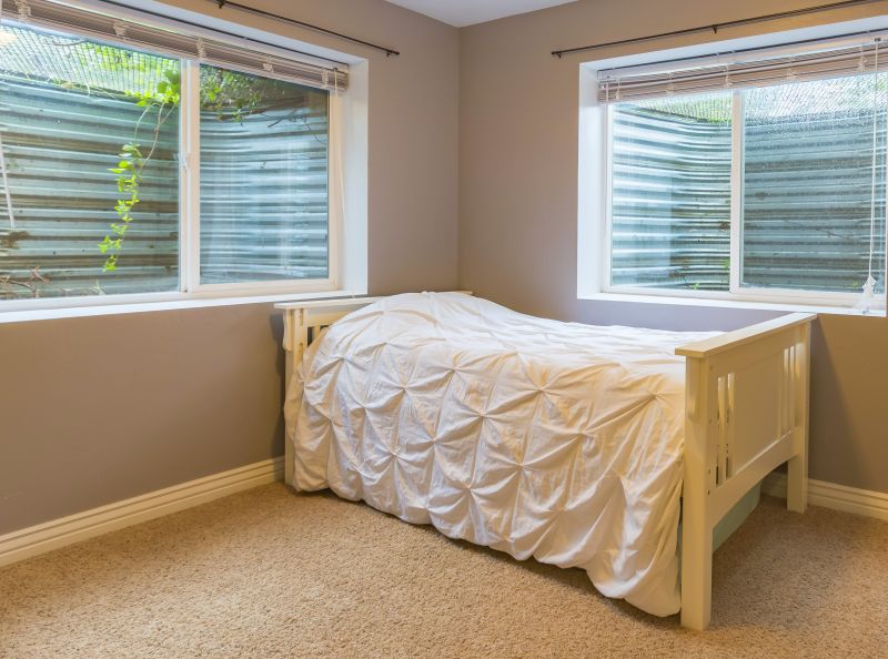 Bedroom with Custom Windows